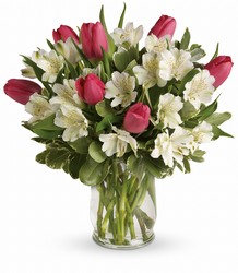 Spring Romance Bouquet from Maplehurst Florist, local flower shop in Essex Junction